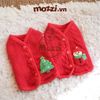 Áo Minisize Cardigan len thêu nổi có nút bấm