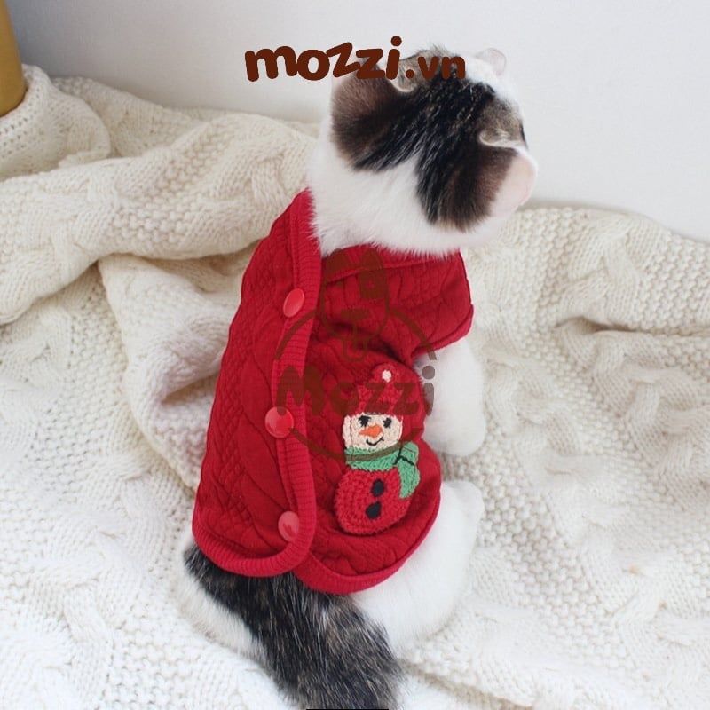 Áo Minisize Cardigan len thêu nổi có nút bấm