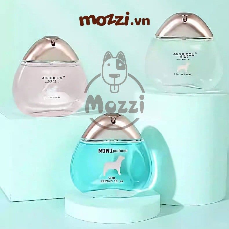 Nước hoa Science Mini Perfume Aigougou thơm lâu cho chó mèo Chai 50ml
