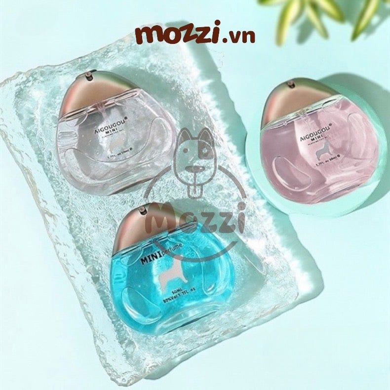 Nước hoa Science Mini Perfume Aigougou thơm lâu cho chó mèo Chai 50ml