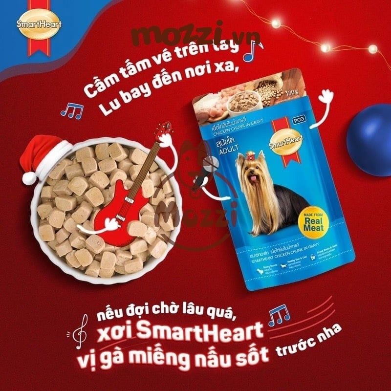 Pate SmartHeart gói cho chó