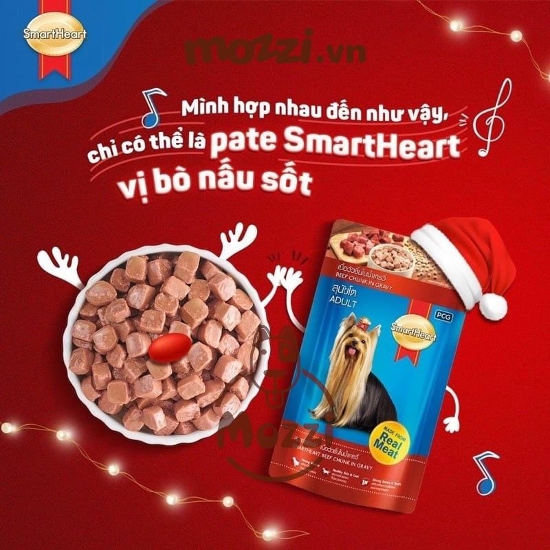 Pate SmartHeart gói cho chó