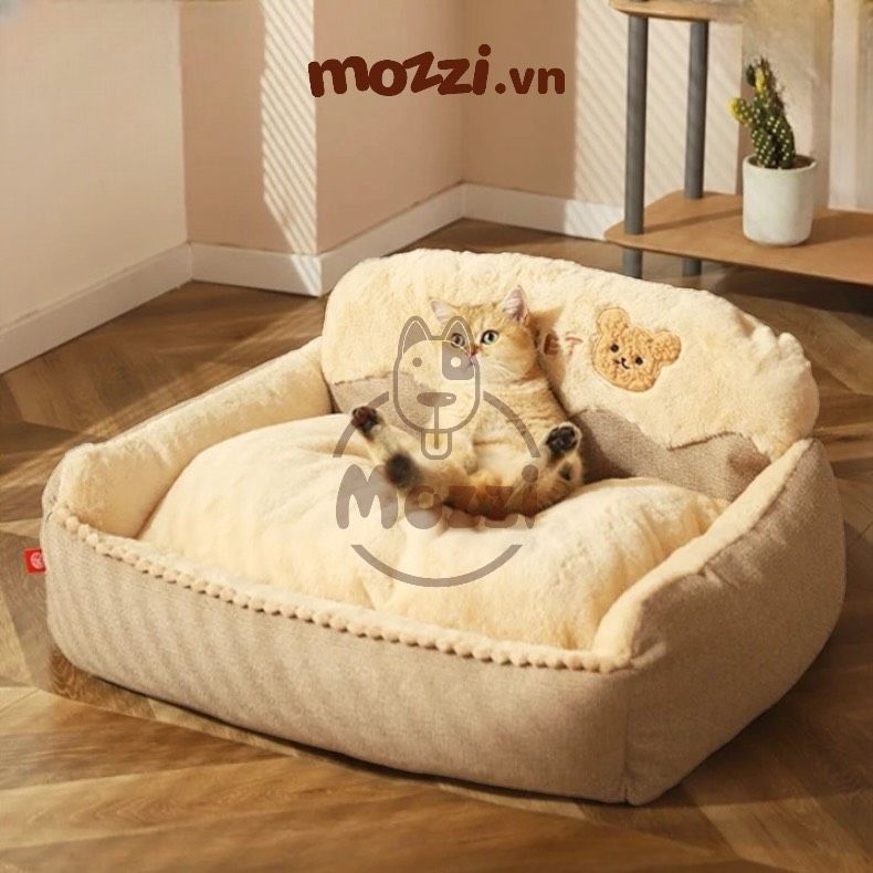 Nệm Thảm cho chó mèo Hoopet Bông mềm gối đầu cao