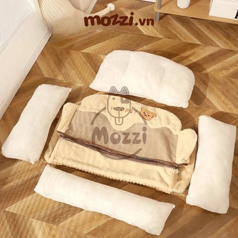 Nệm Thảm cho chó mèo Hoopet Bông mềm gối đầu cao