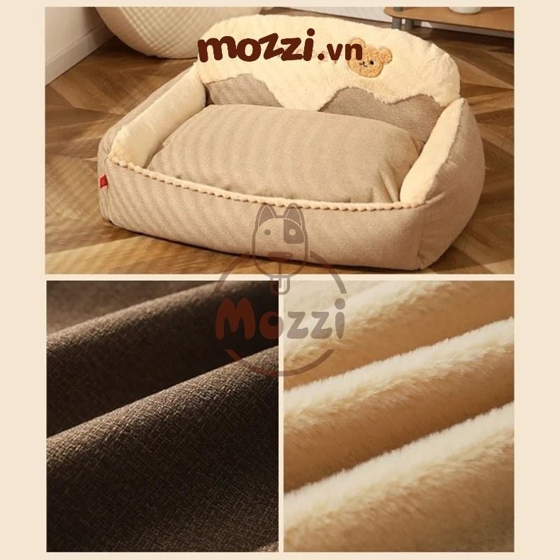 Nệm Thảm cho chó mèo Hoopet Bông mềm gối đầu cao