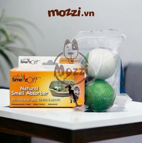  Banh khử mùi cát vệ sinh Smellz Off 