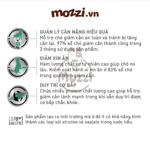  Pate cho chó Royal Canin Satiety Weight Management Lon 410gr cho chó thừa cân 