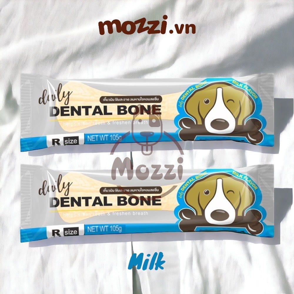 Snack cho chó Xương gặm sạch răng Dental Bone Pet2Go Thái Lan