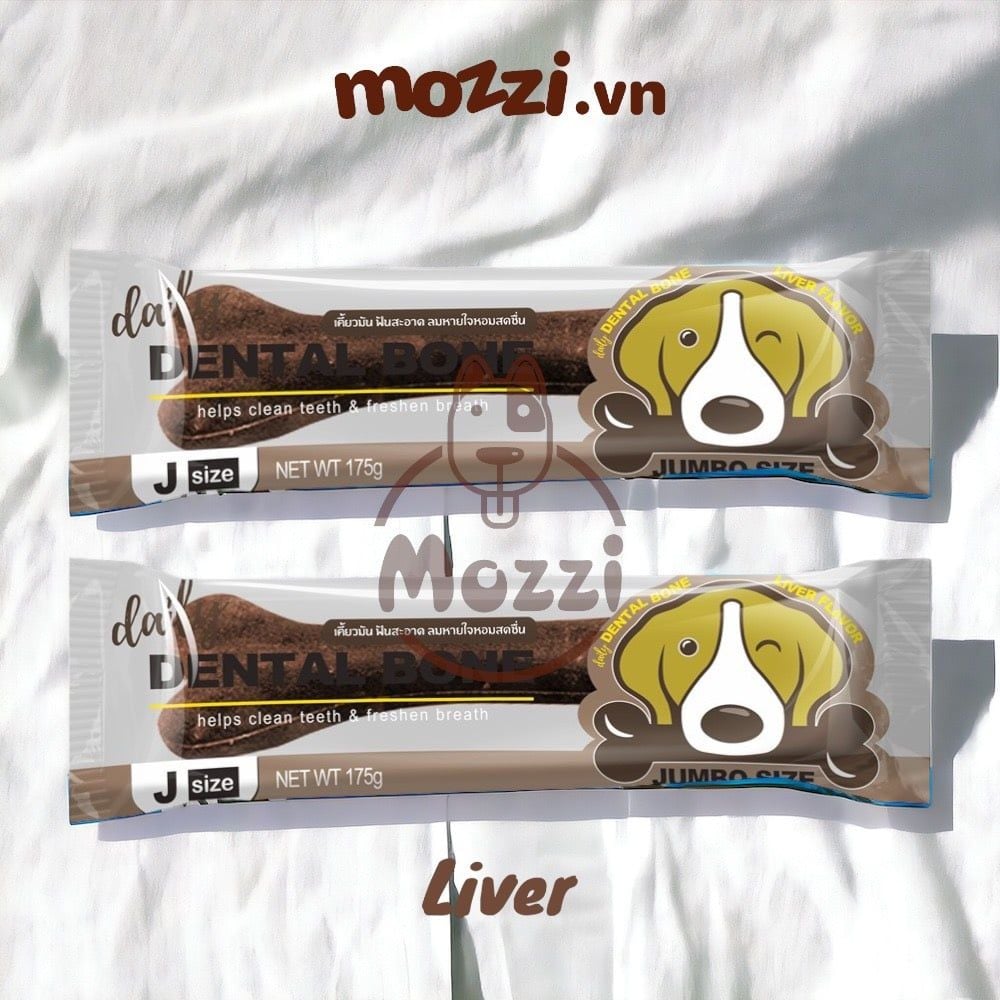 Snack cho chó Xương gặm sạch răng Dental Bone Pet2Go Thái Lan