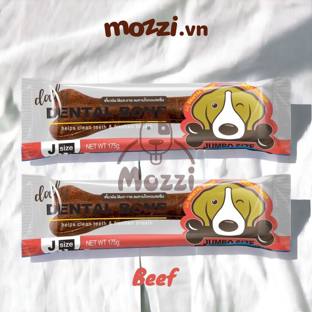 Snack cho chó Xương gặm sạch răng Dental Bone Pet2Go Thái Lan