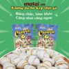 Snack cho chó DoggyMan Bánh xương Donut da bò phủ kẹp cuốn thịt gà