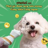  DoggyMan Xương da bò kẹp thịt gà 