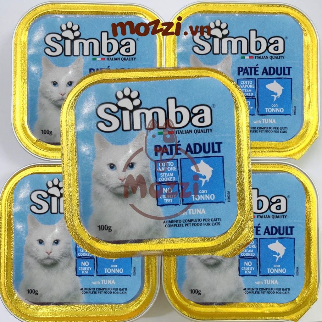 Pate cho mèo Simba 100gr