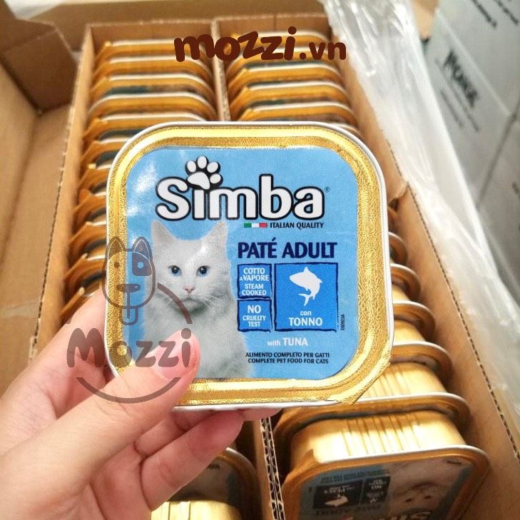 Pate cho mèo Simba 100gr