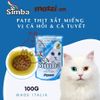 Pate cho mèo Simba 100gr