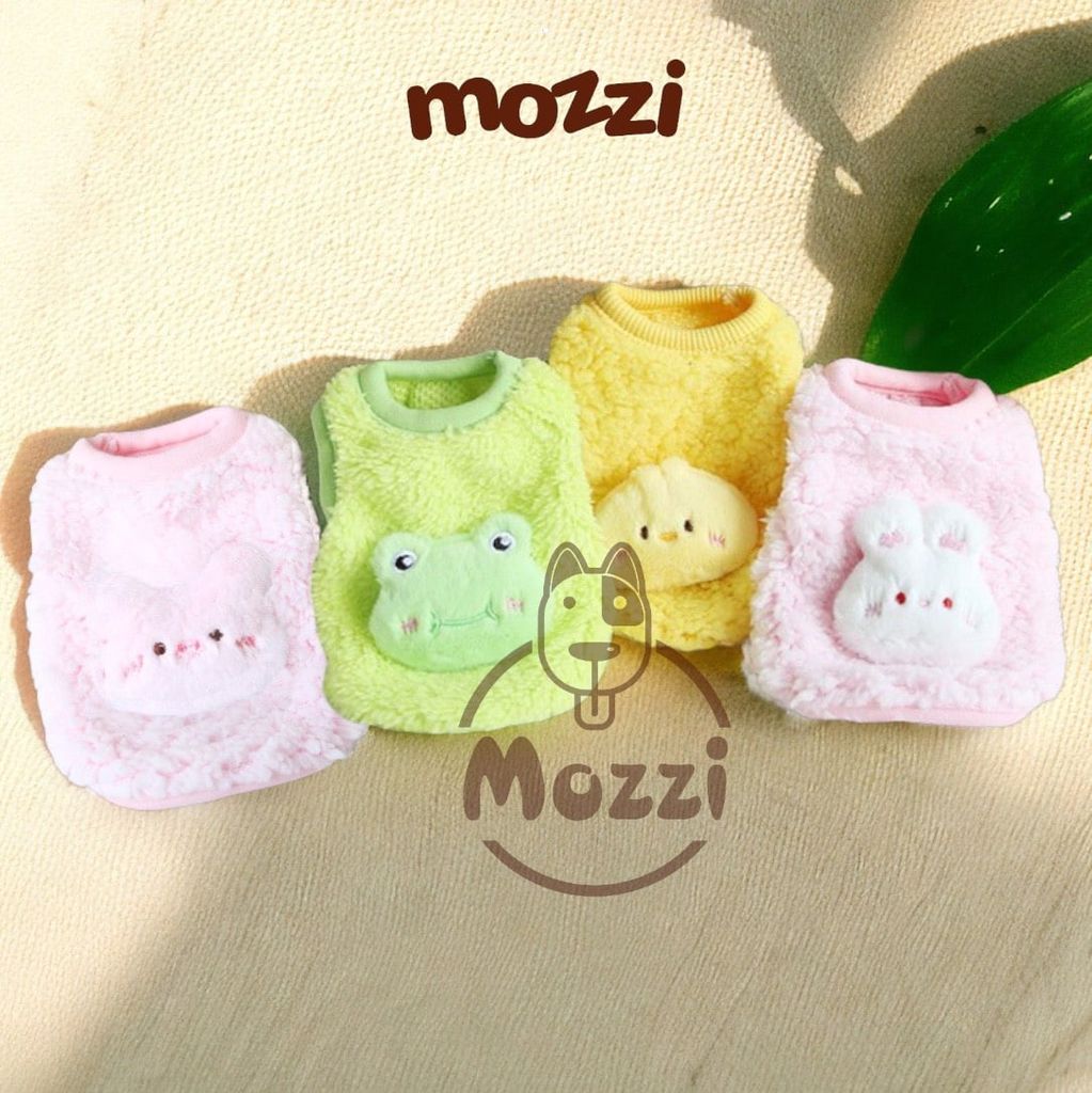 Áo BÔNG mini size thú nổi Petstyle