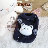  Áo VẢI mini size thú nổi Petstyle cho chó mèo nhỏ 