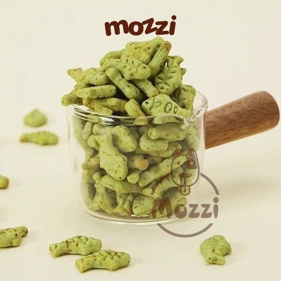 Snack cho mèo Bánh quy cá Catnip cỏ mèo QC