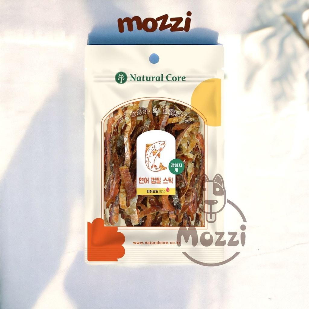 Snack cho chó mèo Cá hồi sấy Natural Core