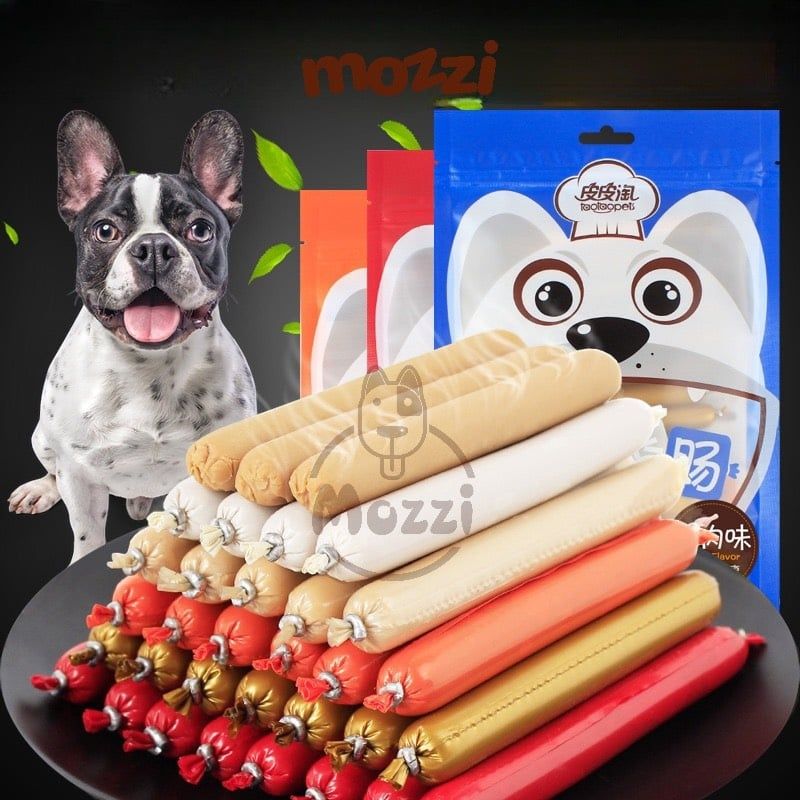 Snack cho chó mèo Xúc Xích Taotaopet Gói 450gr