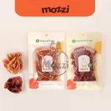  Snack cho chó Thịt gà vịt sấy mềm Natural Core cuộn xương cá sụn da bò 