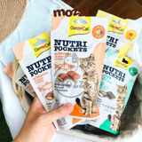  Snack cho mèo Bánh quy giòn GimCat có nhân nhiều vị gói 60gr 