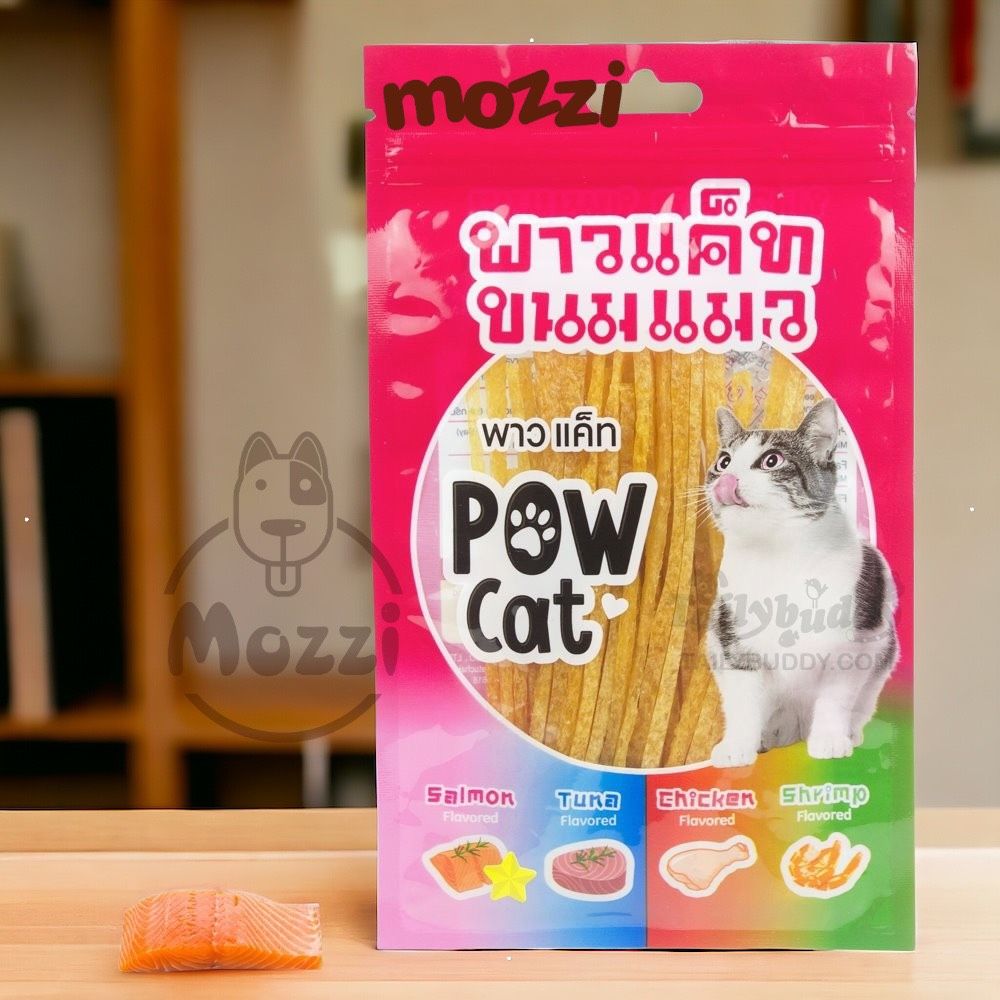 Snack cho mèo Vị gà PowCat gói 30gr Thái Lan