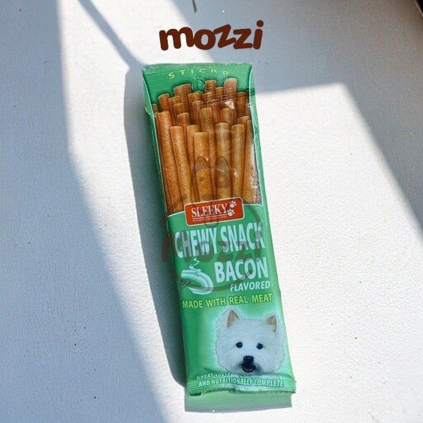 Snack cho chó Que mềm Chewy Sleeky gói 50g Thái Lan