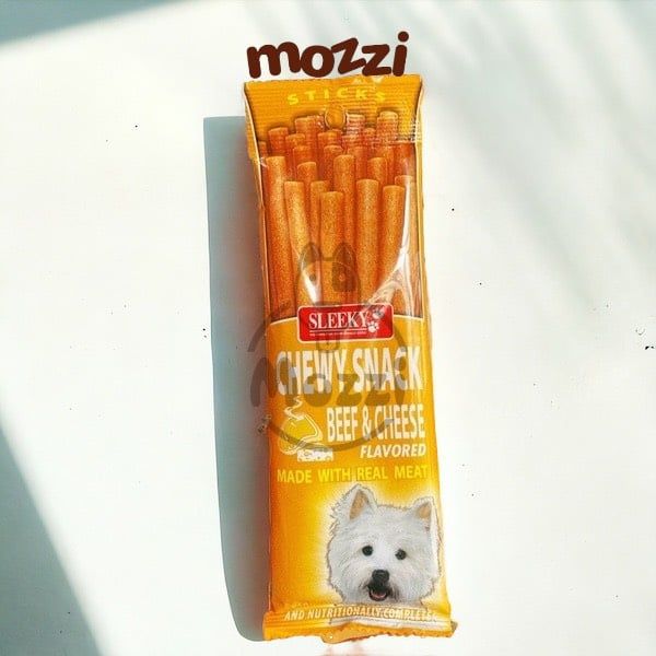 Snack cho chó Que mềm Chewy Sleeky gói 50g Thái Lan