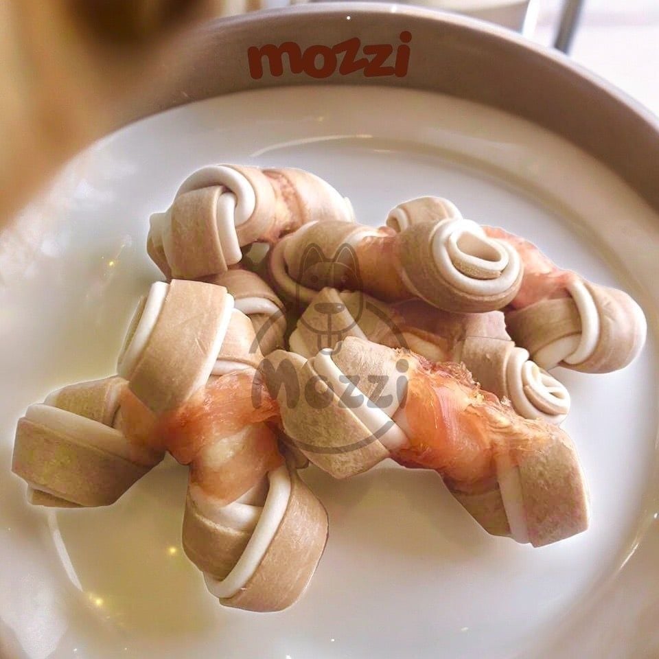 Snack cho chó Xương bọc Gà SuperBone Dogaholic gói 100gr
