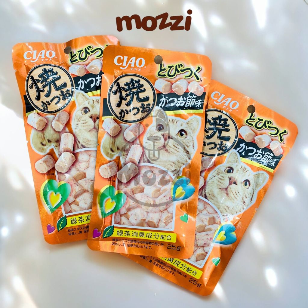Snack cho mèo Viên mềm Inaba Ciao gói 25gr Thái Lan