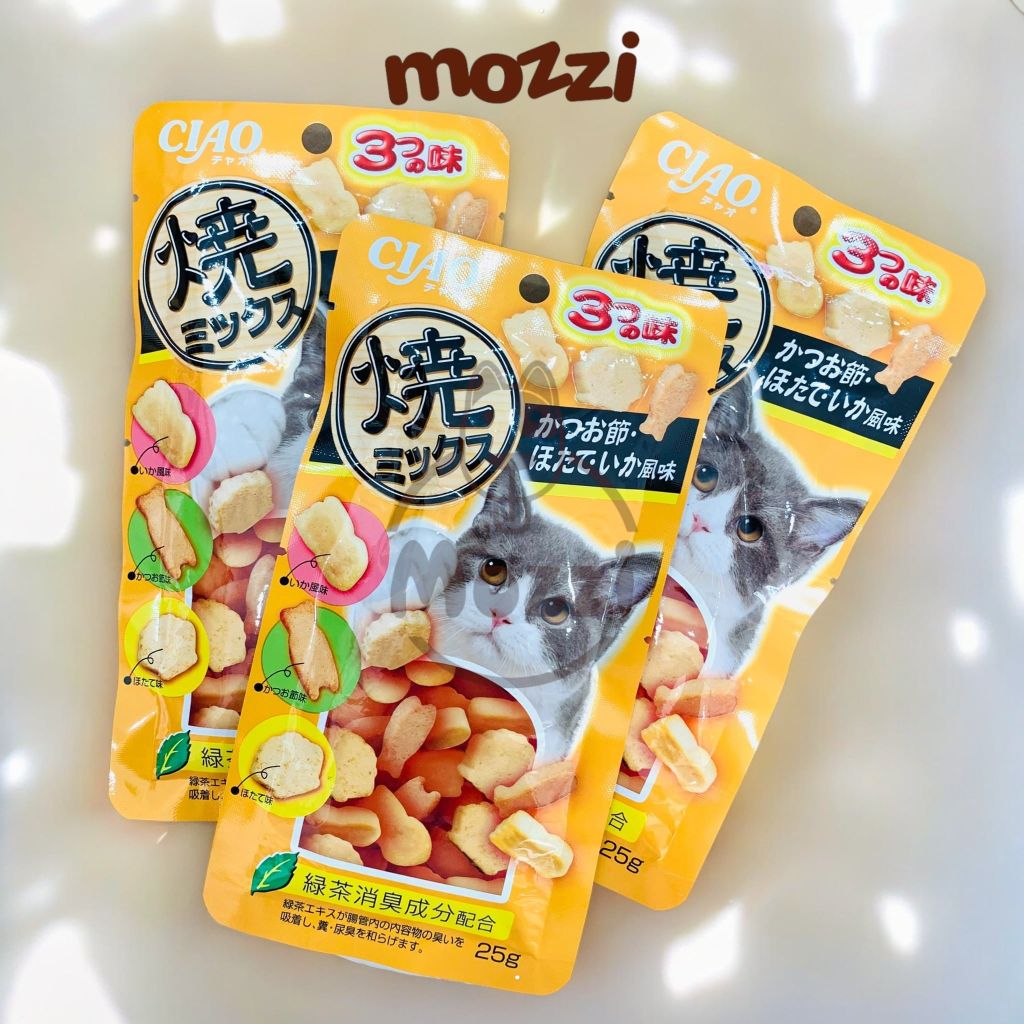 Snack cho mèo Viên mềm Inaba Ciao gói 25gr Thái Lan