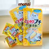  Snack cho mèo Miếng thạch Ciao Churu Petis 5x8gr Thái Lan 