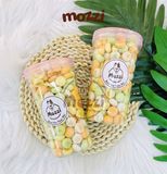  [Hũ chiết] Snack cho chó Bánh quy bổ sung canxi hình xương tròn Thái Lan 