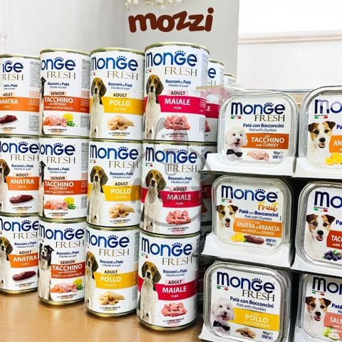  Pate cho chó Monge Lon 400gr 