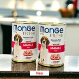  Pate cho chó Monge Lon 400gr 