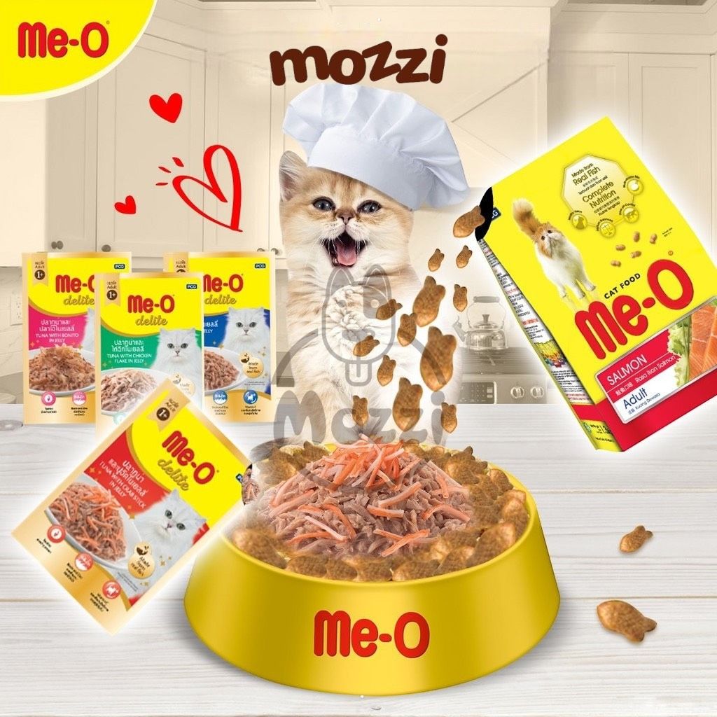 Pate cho mèo Me-o Delite Gói 70gr