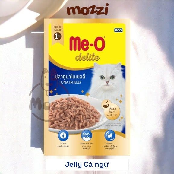 Pate cho mèo Me-o Delite Gói 70gr