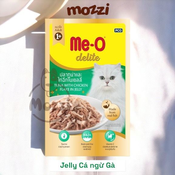Pate cho mèo Me-o Delite Gói 70gr