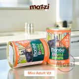  Pate cho chó MONGE Bwild Grain Free Vịt Gà tây Bí xanh đỏ Lon 400gr 