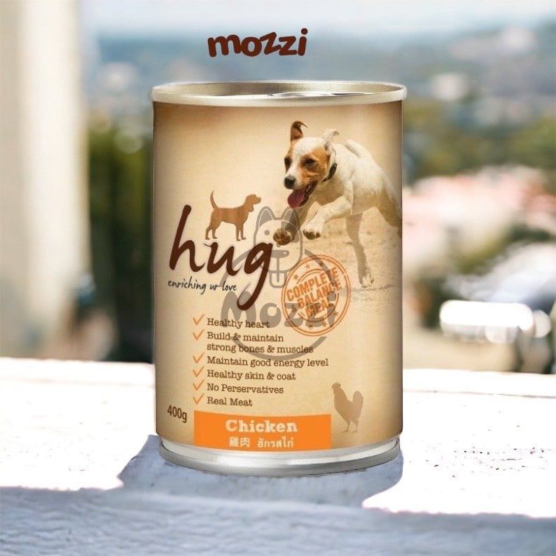 Pate cho chó Hug lon 400gr