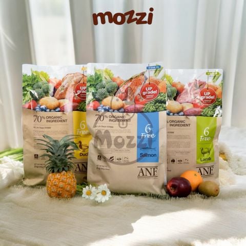  Thức ăn hạt hữu cơ ANF Dog 6Free cho chó [200g - 2kg - 6kg] 