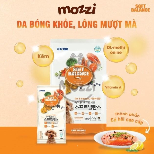 Thức ăn hạt mềm chức năng Soft Balance cho chó [100g - 1.2kg]