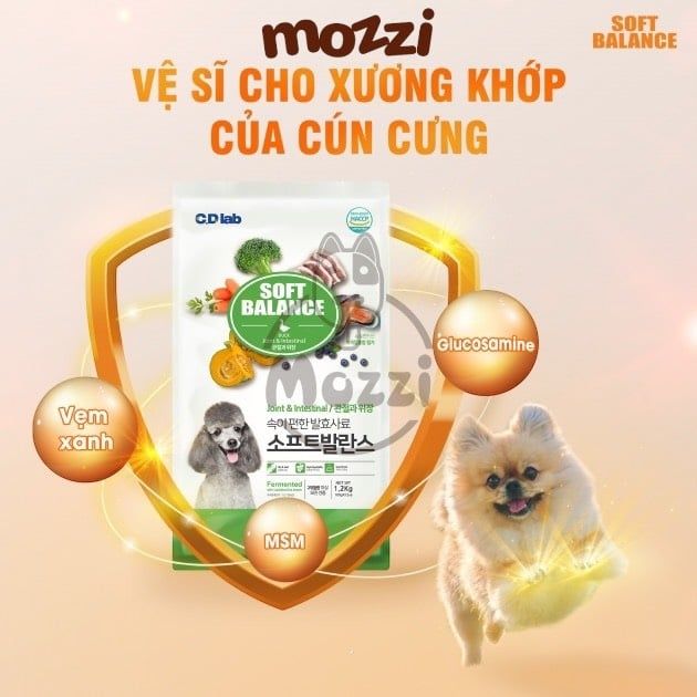 Thức ăn hạt mềm chức năng Soft Balance cho chó [100g - 1.2kg]