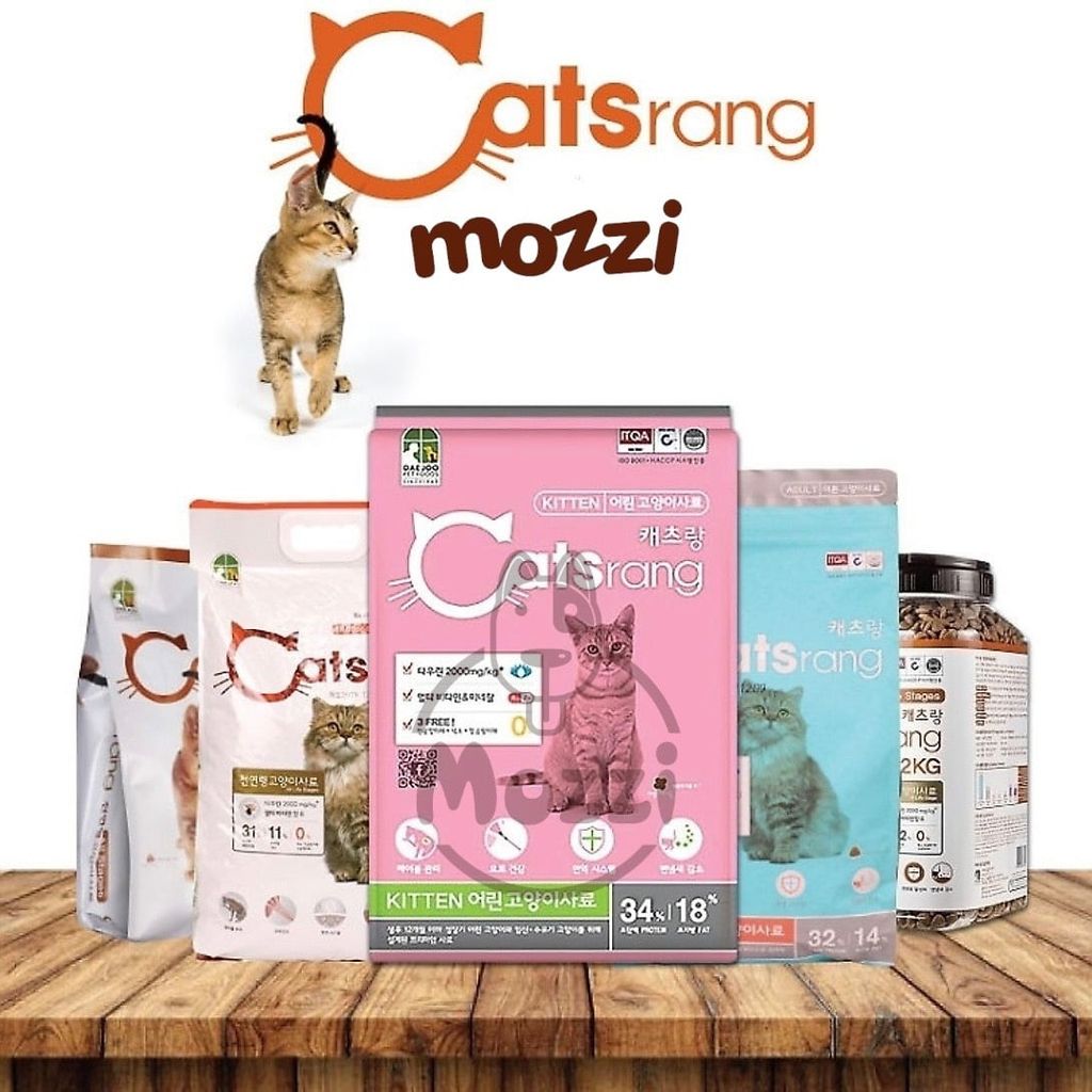 Thức ăn hạt Catsrang Kitten cho mèo con [400g - 1.5kg - 2kg]