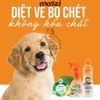 Sữa tắm Tropiclean Natural Flea & Tick Tắm ve và bọ chét 592ml cho chó mèo
