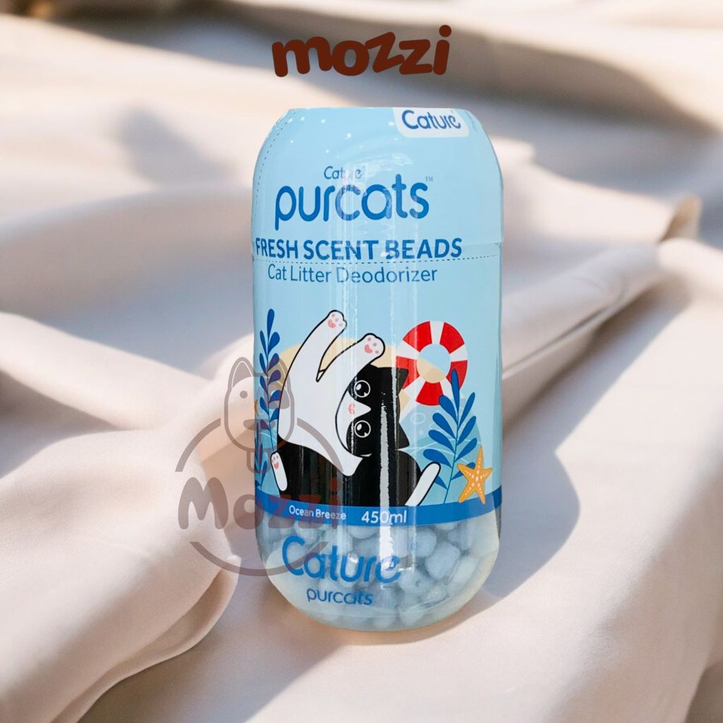 Viên khử mùi cát vệ sinh Cature Fresh Scent Beads cho mèo Chai 450ml
