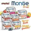 Pate cho chó Monge mix trái cây Hộp 100gr