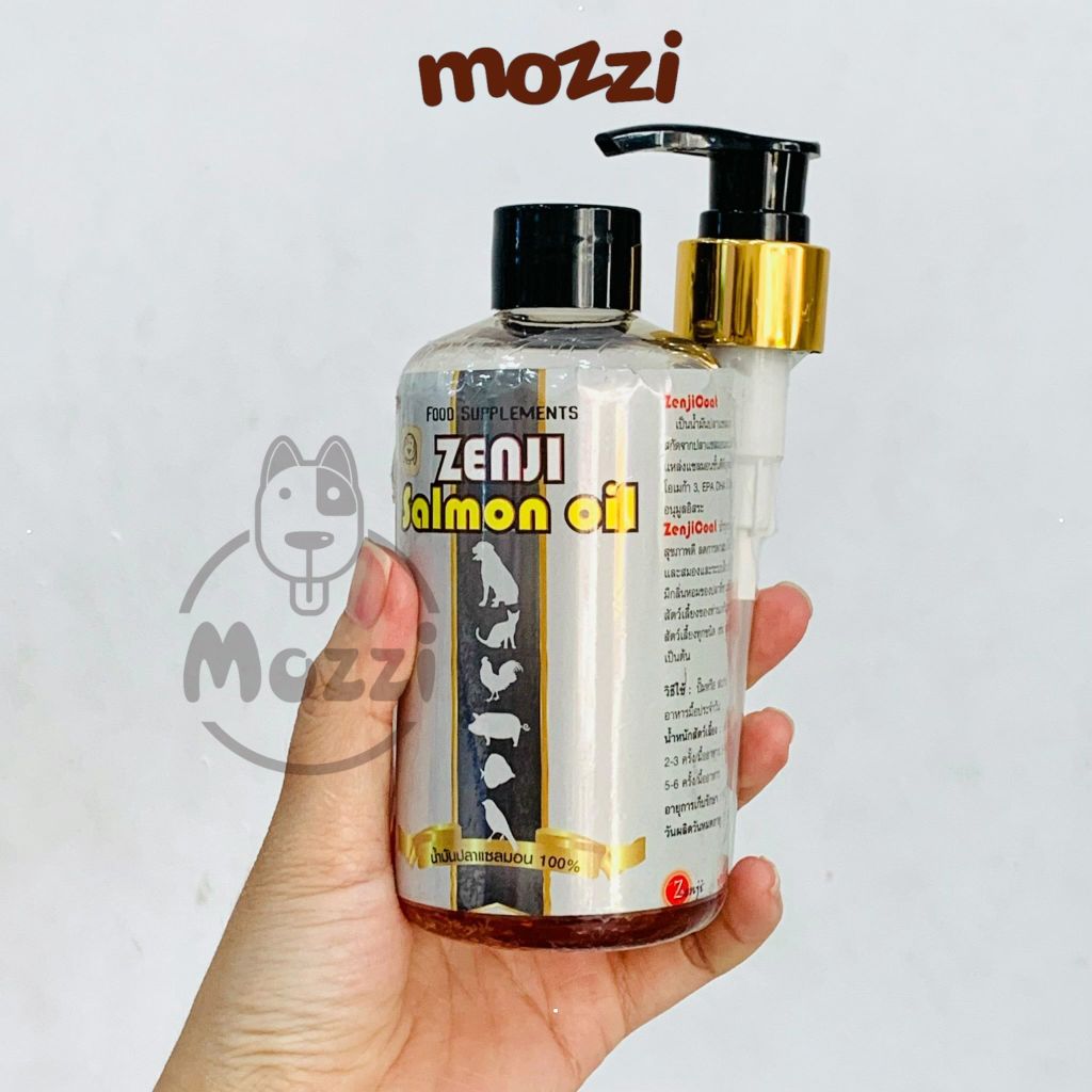 Dầu cá hồi dưỡng da lông Zenji Salmon Oil cho chó mèo