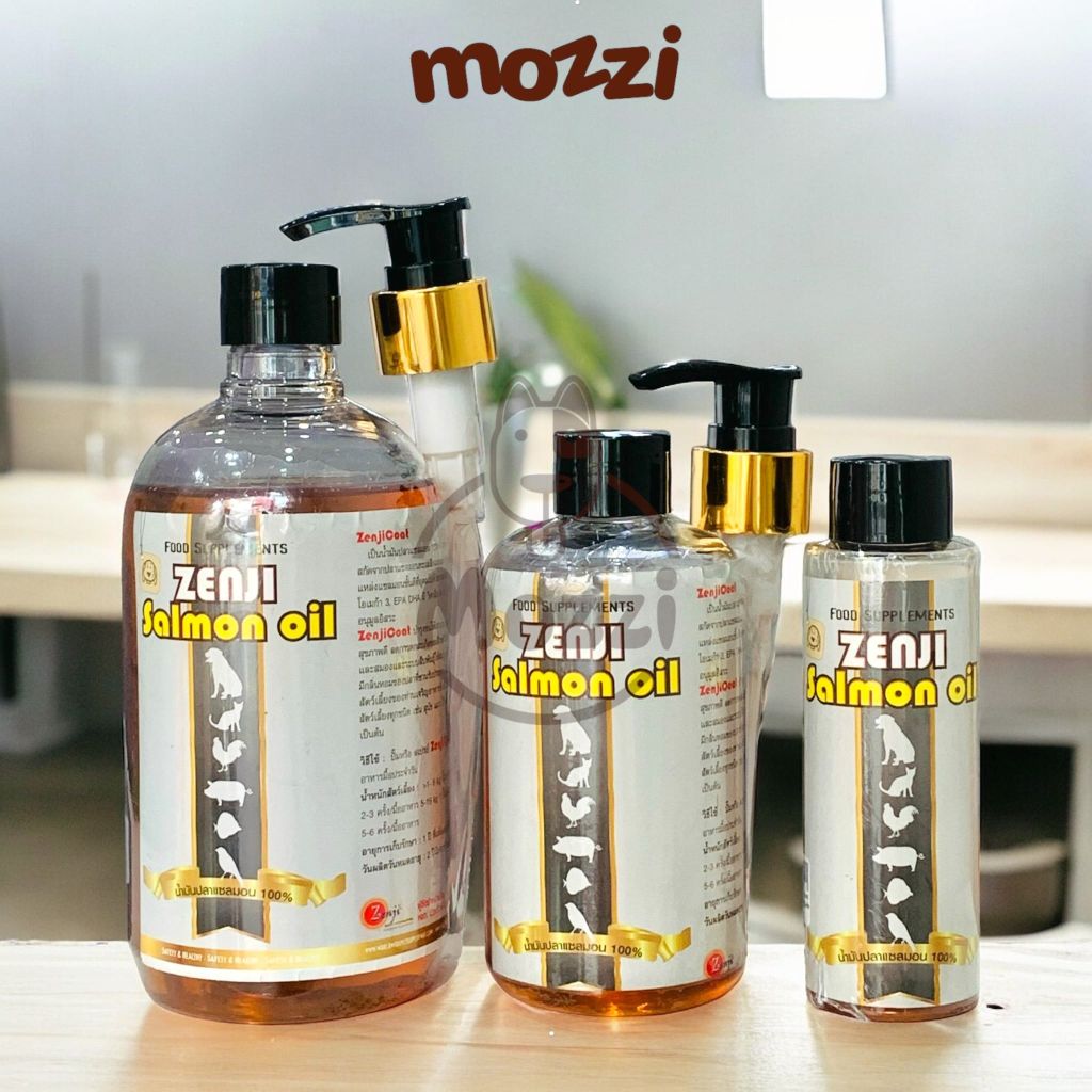 Dầu cá hồi dưỡng da lông Zenji Salmon Oil cho chó mèo